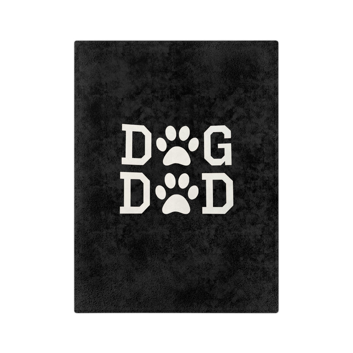 Dog Dad Cozy Fleece Throw
