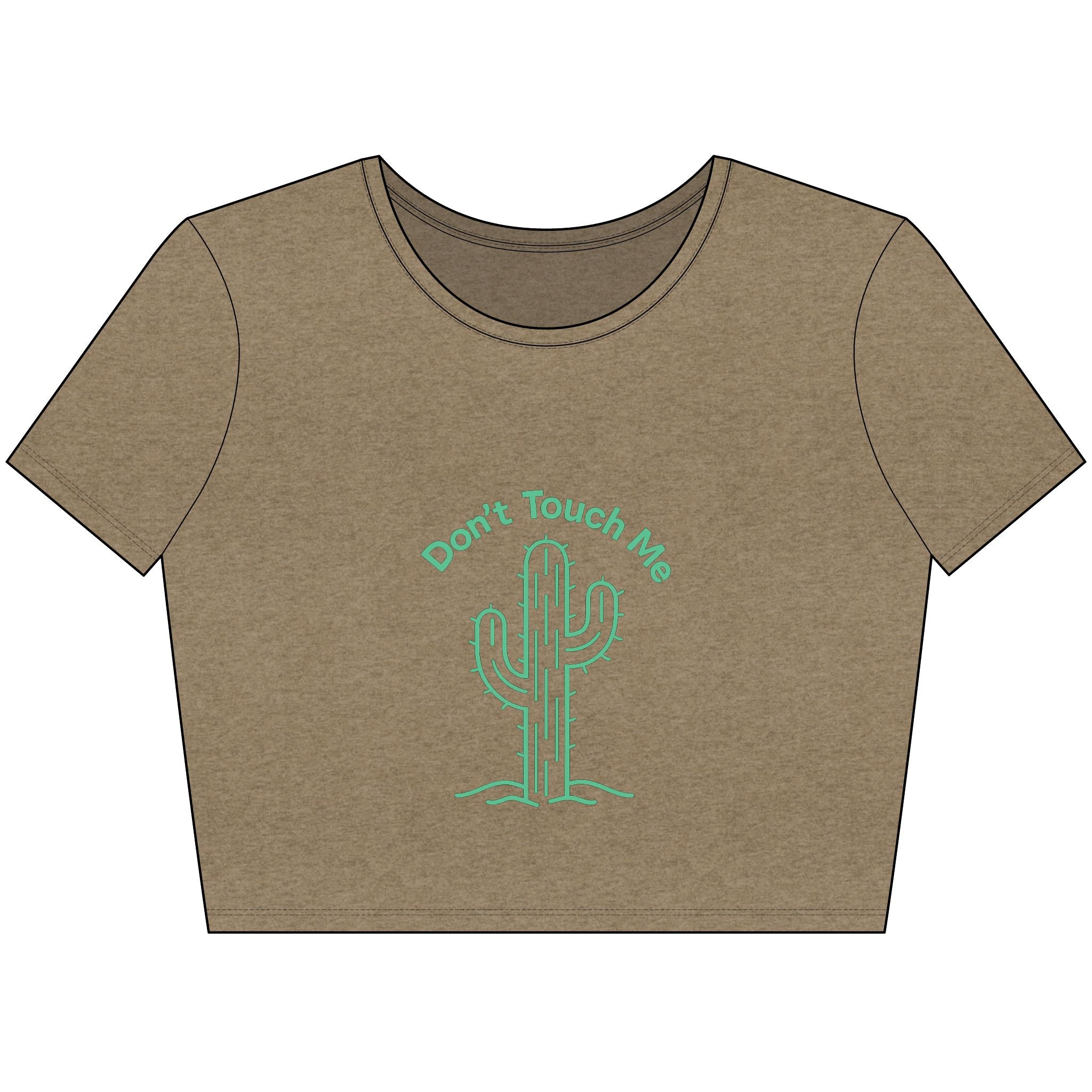 Don't Touch Me - Crop Top