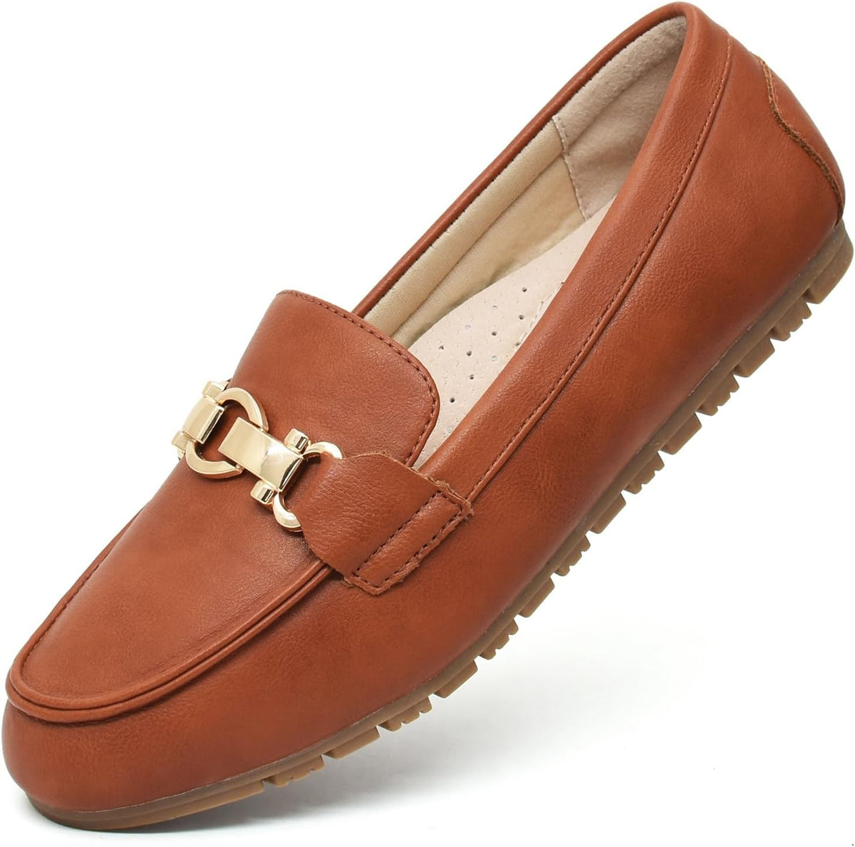 Women Loafers - Comfortable Slip On Business Casual Penny Loafers
