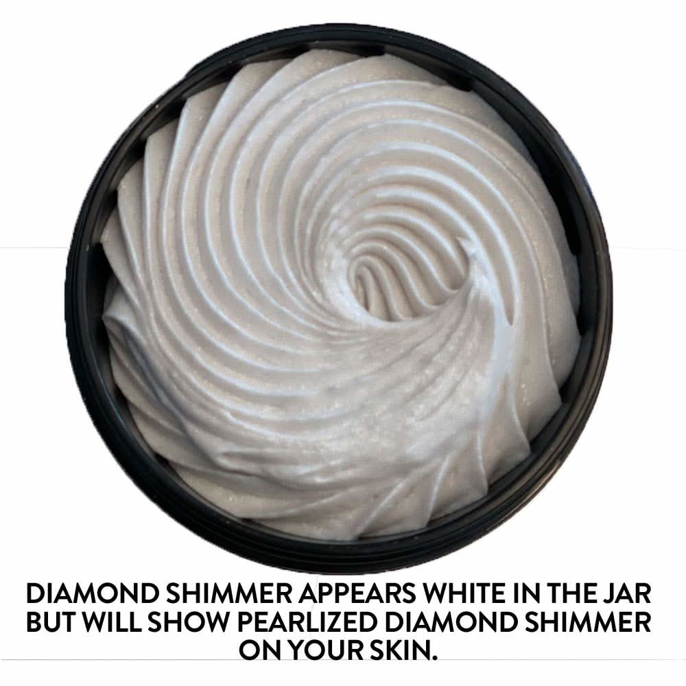 Organic Shimmer Whipped Body Butter - Level 3 Super Gold 4 oz