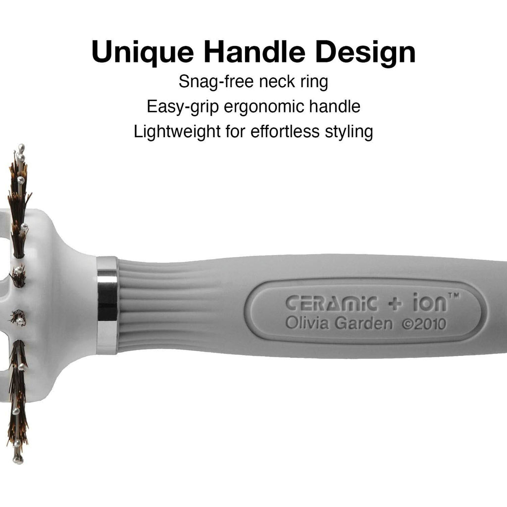 3 1/4" Turbo Vent Ceramic + Ion Boar Bristle Round Brush