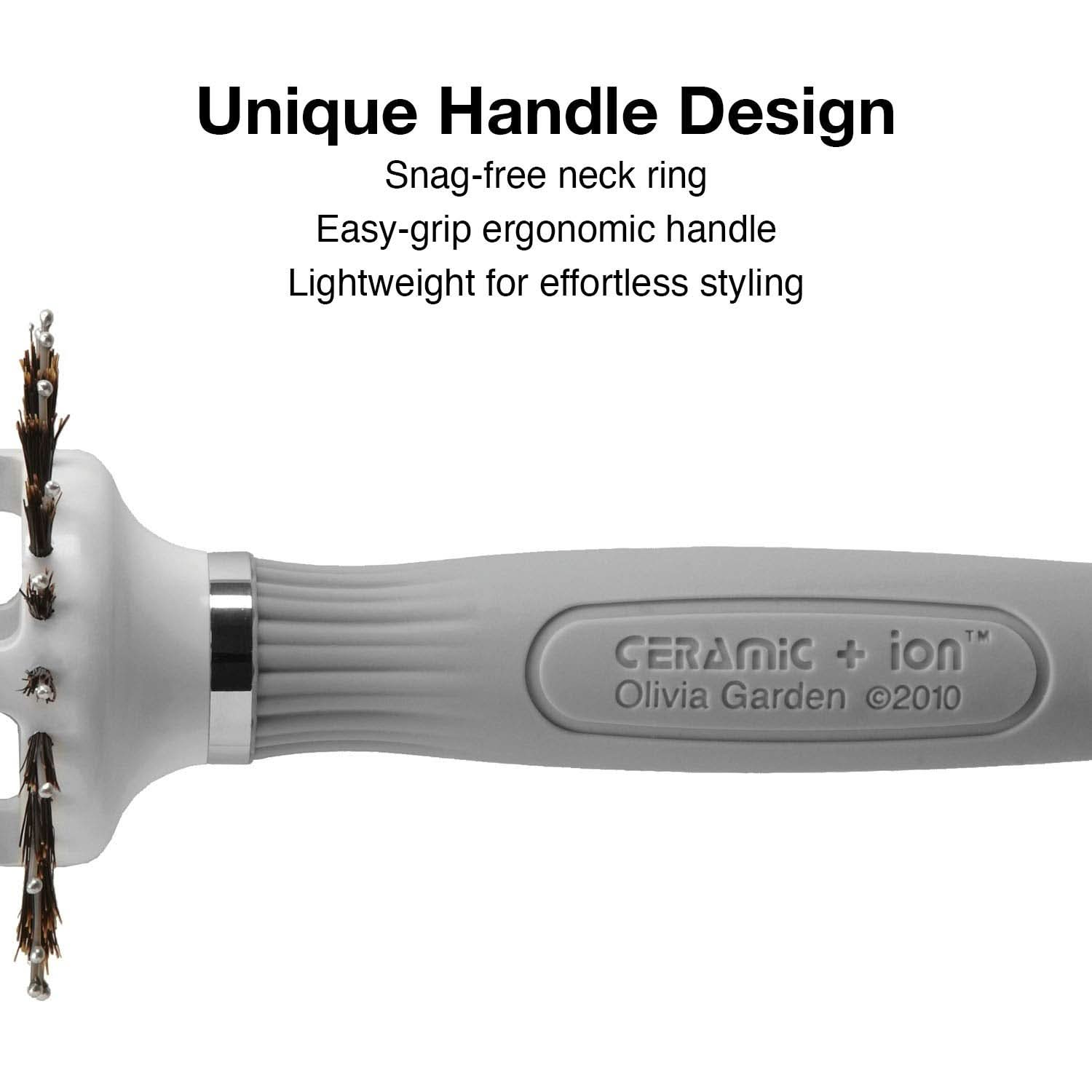 3 1/4" Turbo Vent Ceramic + Ion Boar Bristle Round Brush