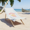 Luxurious Heavyweight Beach Towel with Vivid Custom Print Design