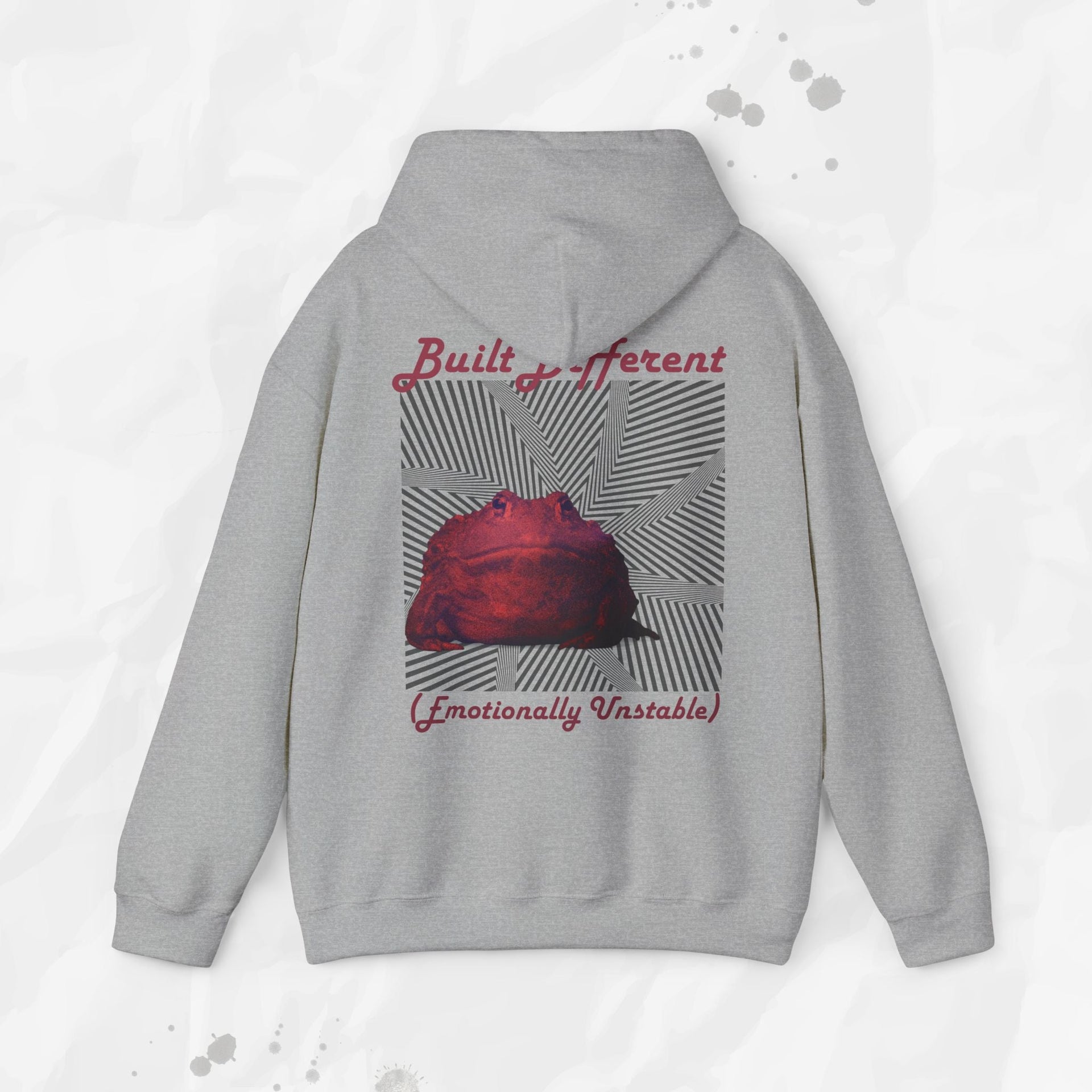 Built Different (Emotionally Unstable) – Hoodie