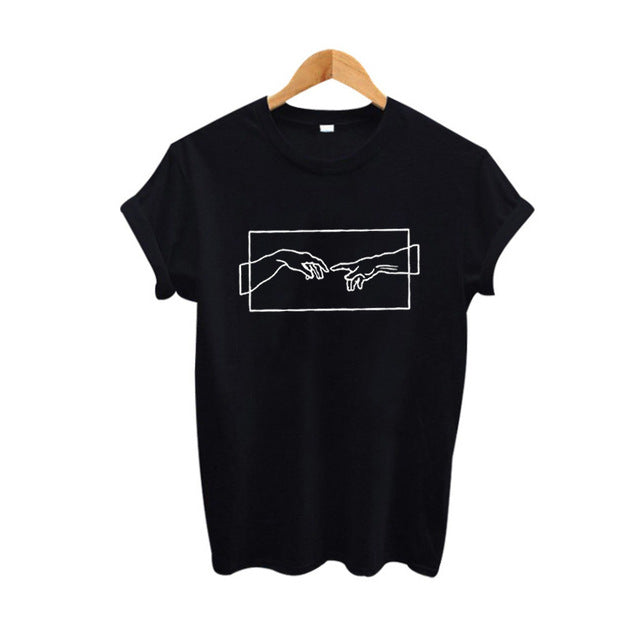 Women's Harajuku Graphic Tee Aesthetic Cotton Short Sleeve T-Shirt - Image 7