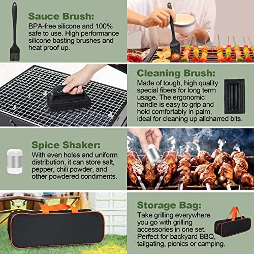 EWFEN 35PCS Griddle Accessories Kit, Flat Top Grill Accessories Set