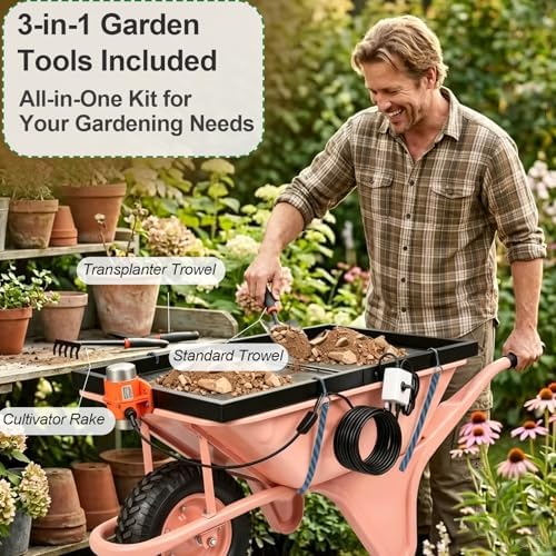 Soil Sifter for Wheelbarrow