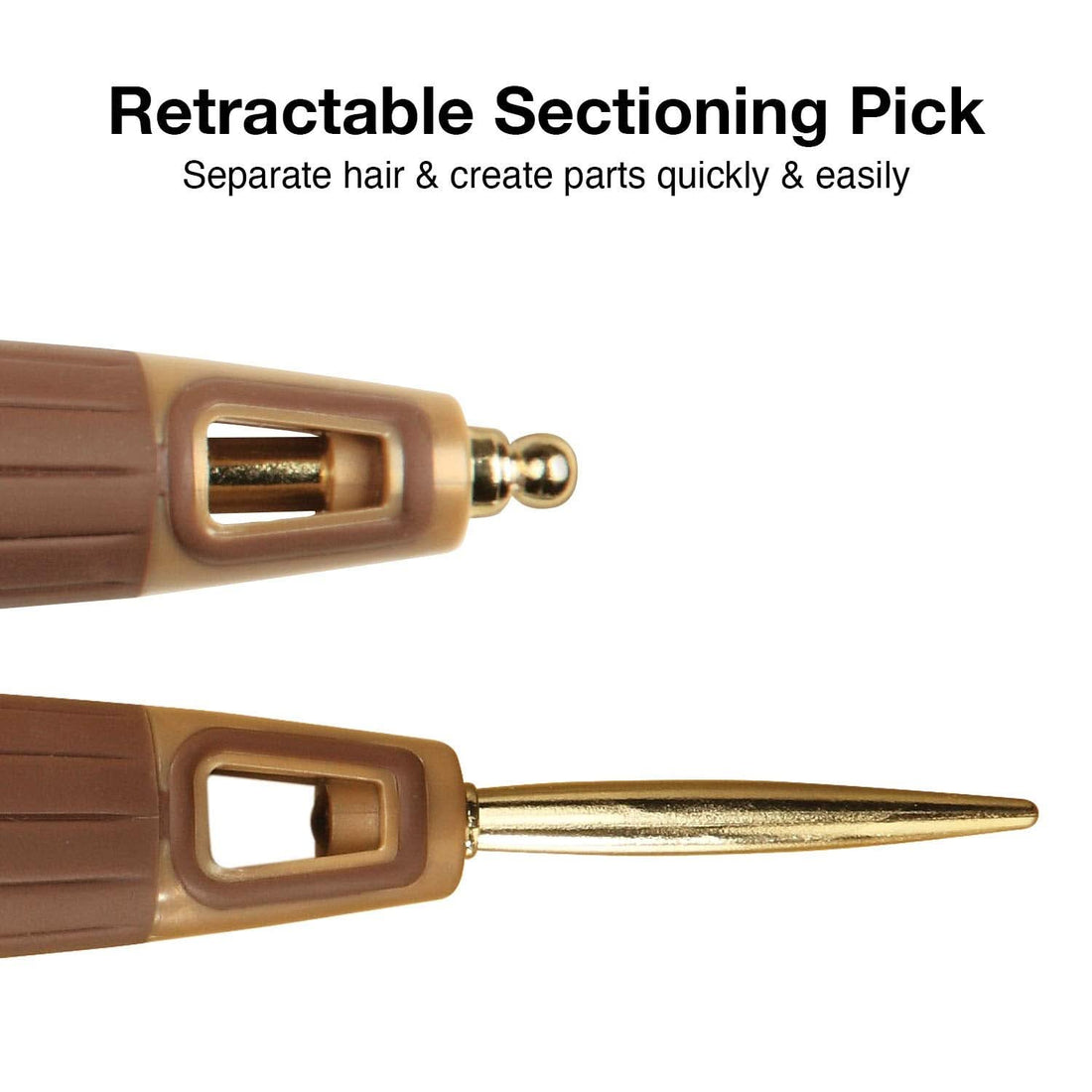 NanoThermic Ceramic + Ion Round Thermal Hair Brush, 3 1/4 Inch