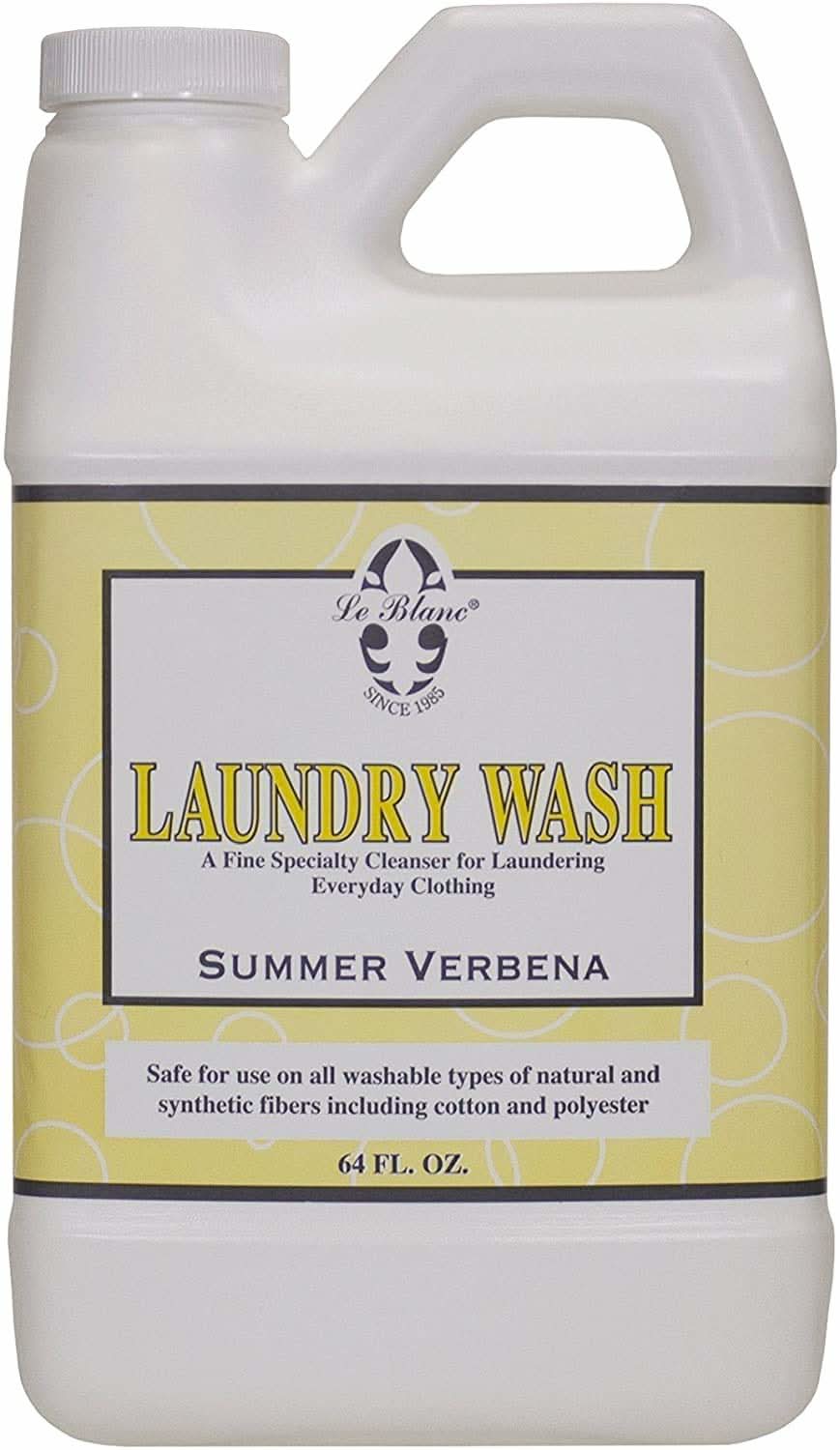Bottle of Le Blanc Summer Verbena Laundry Wash 64 oz