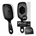 Black UNbrush detangling hair brush for toddlers and children