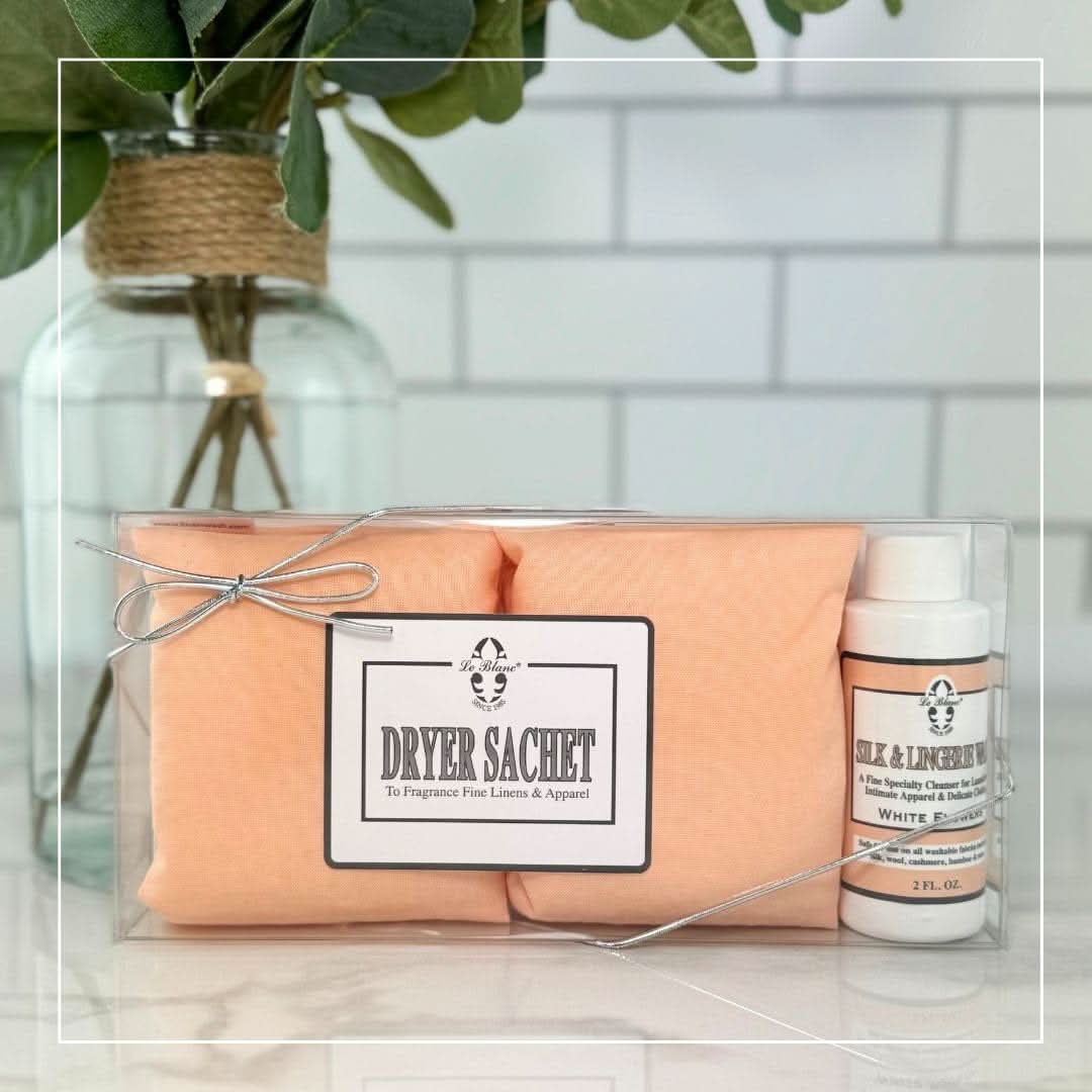 White Flowers Dryer Sachets - Natural Laundry Scent Booster