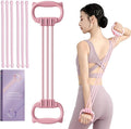 Resistance Bands with Handles, Single Resistance Bands, Exercise Bands with Comfortable Handles, Resistance Training, Physical Therapy, Home Workouts, Fitness, Pilates