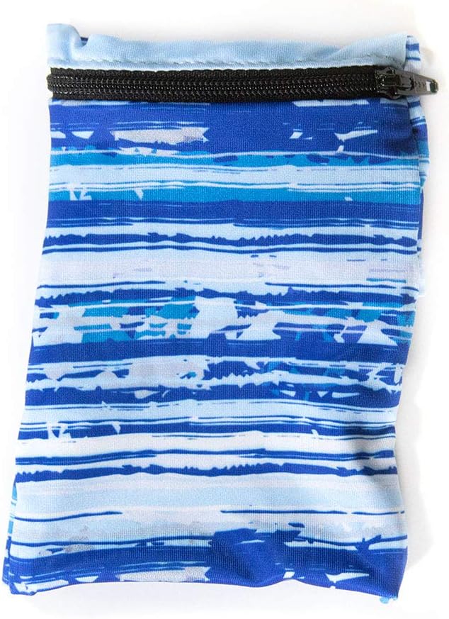 Sprigs Banjees 2 Pocket Wrist Wallet/Wrist Band/Wrist Pocket for Travel, Walking, & Running. Wallet Pouch That Holds Cash, Card, ID's, and More