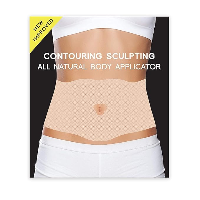 All Natural Moisturizing Body Applicator – Easy to Use Body Wrap -Anti Cellulite Solution- Firming Toning Tummy Wrap (6 WRAPS)