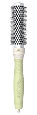 1-inch professional ceramic thermal styling brush with retractable sectioning pick