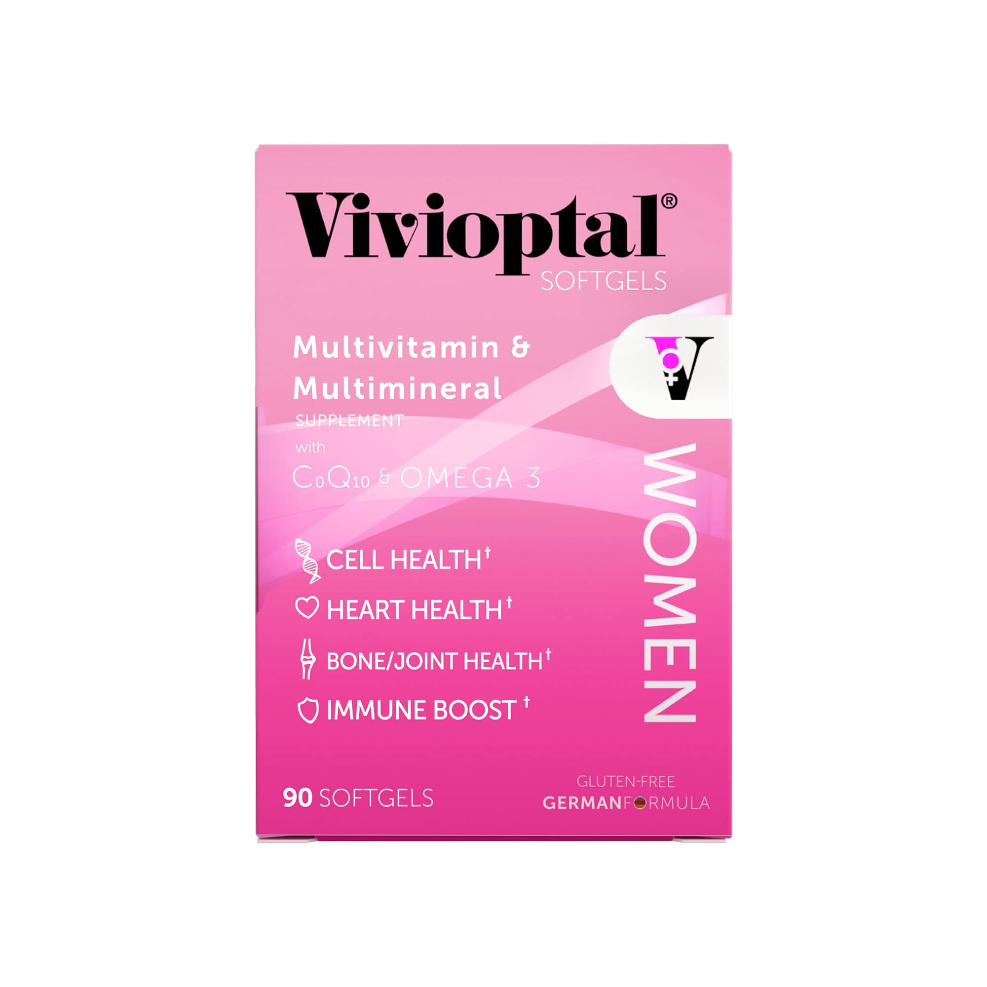 Vivioptal Women Multivitamin & Multimineral 90 Softgels in blister packs