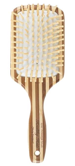 Olivia Garden Healthy Hair Eco-Friendly Bamboo Ionic Massage Brush model HH-4
