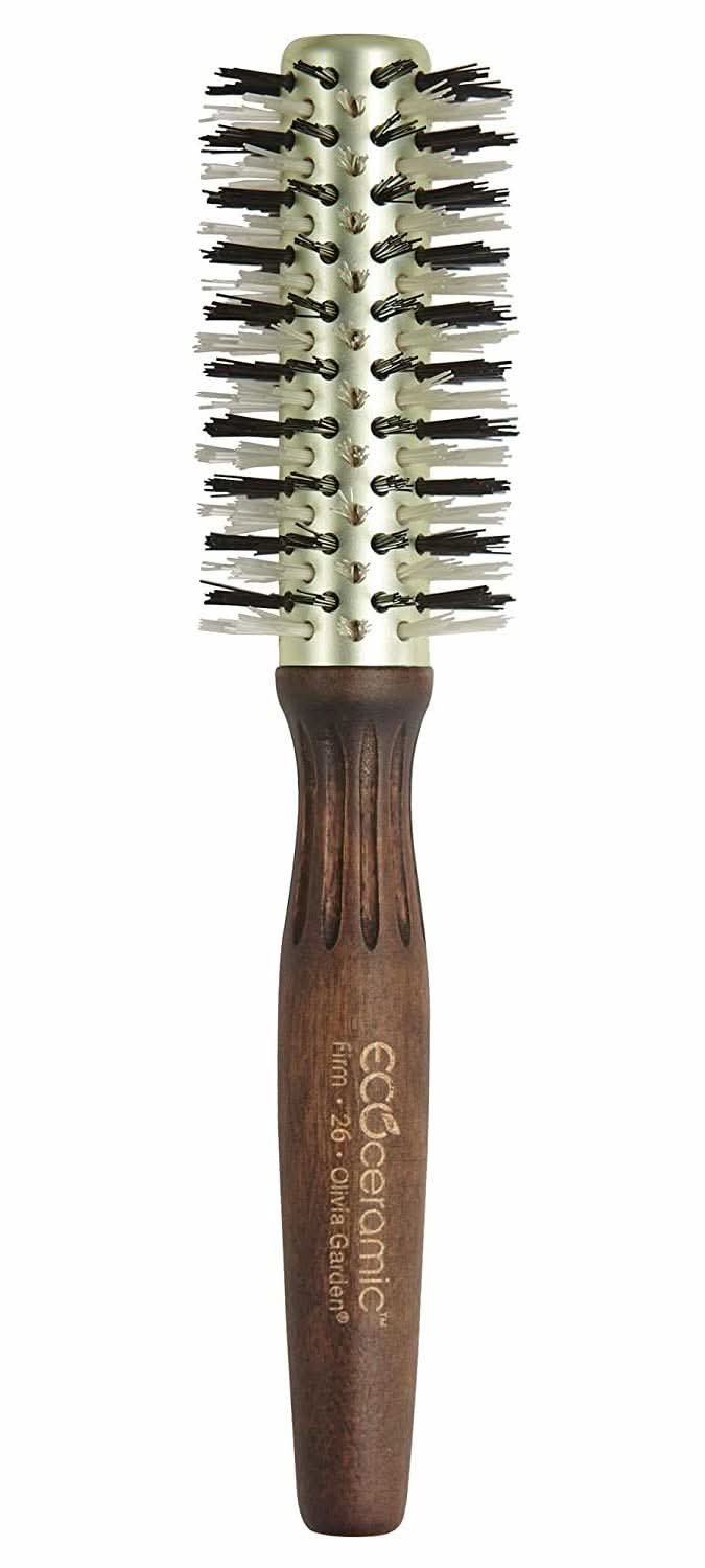 Olivia Garden 2 1/8 inch Eco Ceramic thermal round hair brush with ionic bristles
