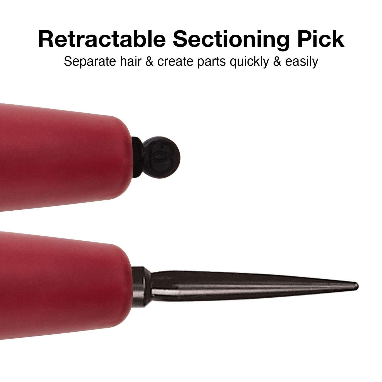 Heat Pro Round Thermal Hair Brush 2 1/8 Inch Professional Styling