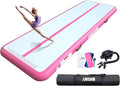 AWSUM Inflatable Air Gymnastics Mat 10ft/13ft/16ft/20ft/23ft Training mat 4/8 inches Thick tumbling mat with Electric Pump for Home/Gym/Outdoor