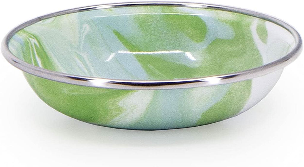Modern Monet Enamelware Tasting Dishes, 4oz Small Bowls - Set of 6