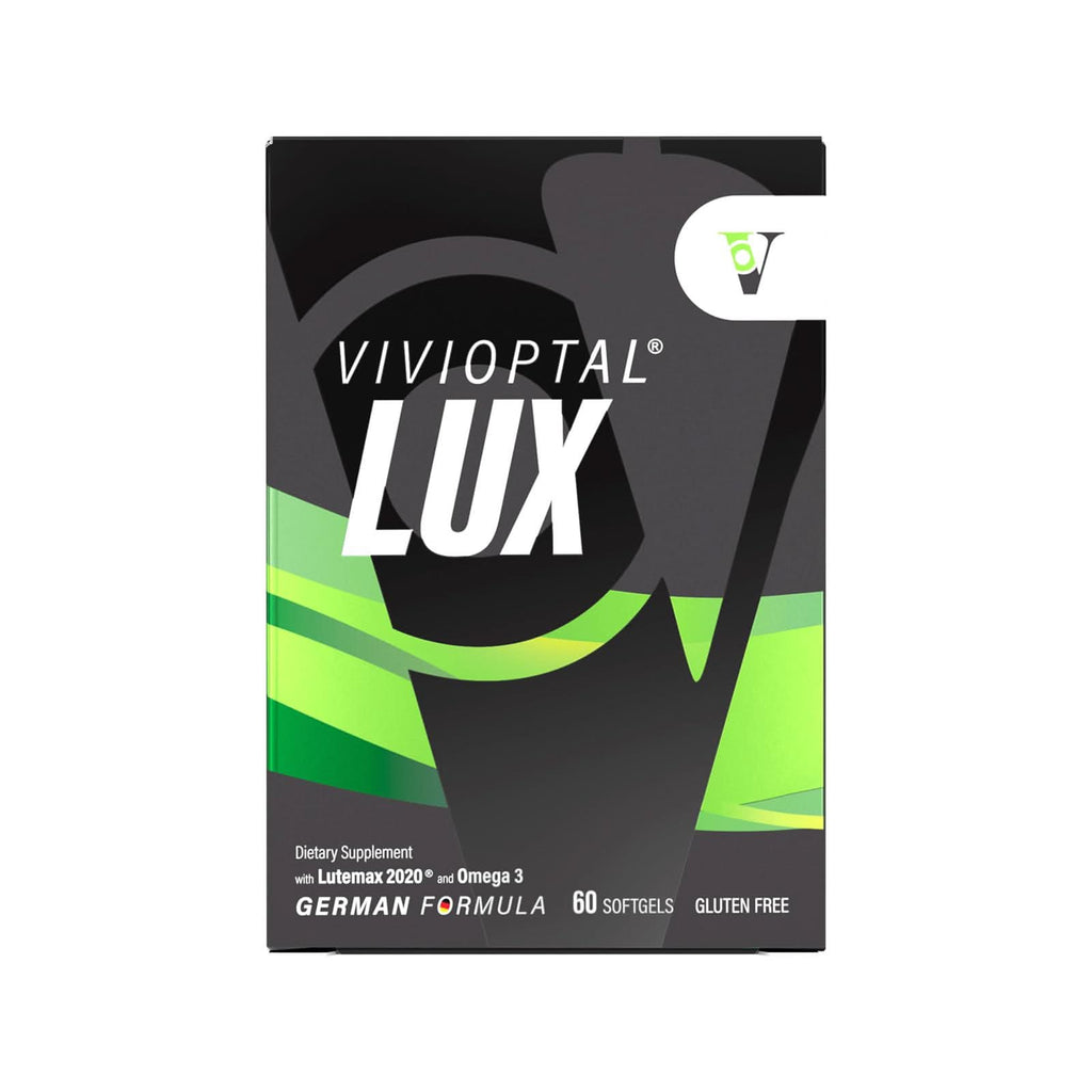 Vivioptal Lux Eye Health Supplement with Lutemax 2020 & Omega 3