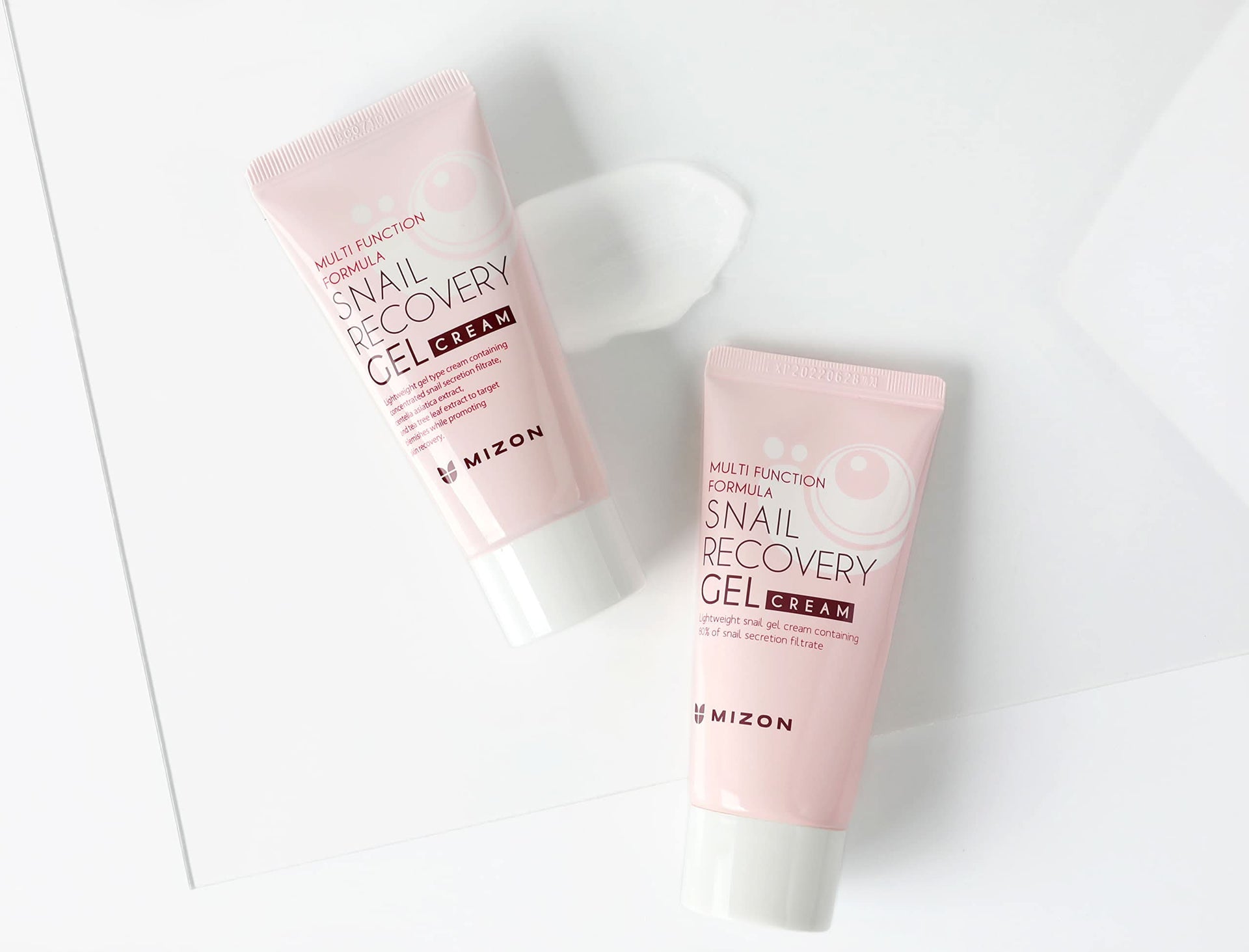 Snail Recovery Gel Cream - Soothing Skin Repair (2 Pack)