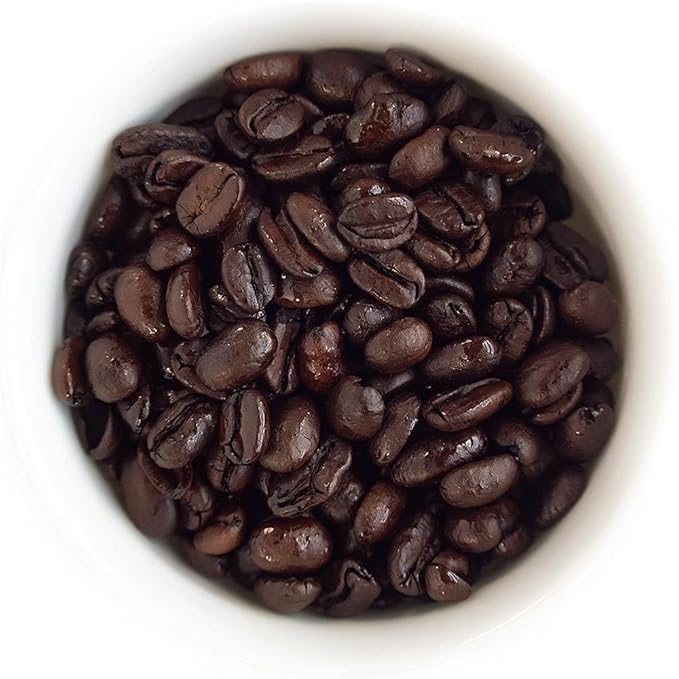 Fresh Roasted Coffee, Organic Black Knight | USDA Organic, Kosher | Dark Roast 5 lb (80 oz) Whole Bean