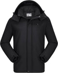 CAMEL CROWN Men's Mountain Ski Snow Jacket Waterproof Winter Coat Snowboarding Windbreaker Windproof Warm Hooded Snow Coat