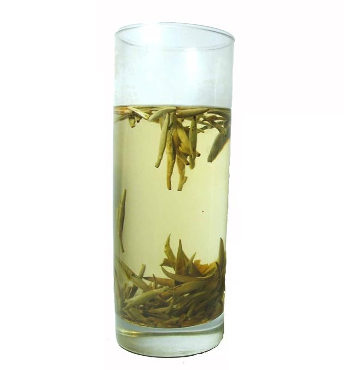 Organic Silver Needle White Tea, Greenhilltea Natural Organic Silver Needle White Tea has a savoury aroma – 8 OZ