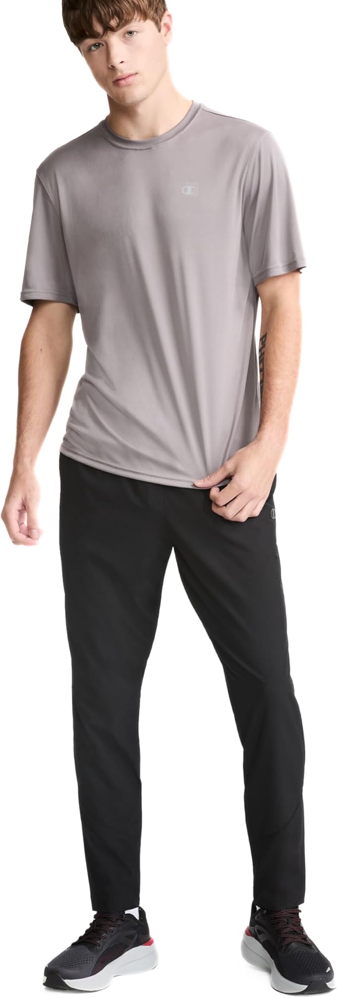 Champion Men's T-shirt, Sport Tee, Moisture Wicking, Anti Odor, Athletic T-shirt for Men (Reg. Or Big & Tall)