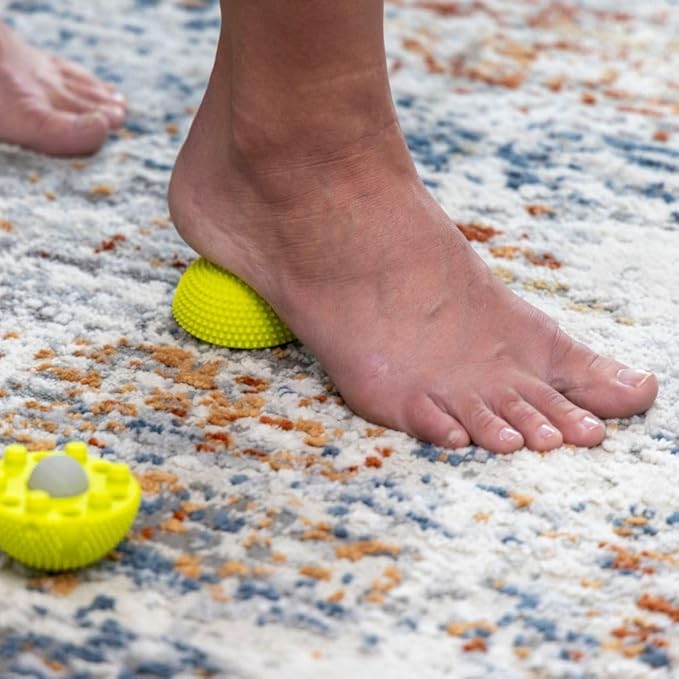 Neuro Ball Textured Foot Massage Tool for Plantar Fasciitis Relief