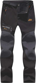 BenBoy Men's Snow Ski Outdoor Waterproof Windproof Fleece Cargo Hiking Pants