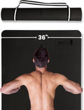 Extra Wide Yoga Mat for Men Women (72"L x 36"W) Non Slip Fitness & Exercise Mat with Alignment Marks for Yoga, Pilates, Floor Workouts