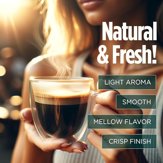 VitaCup Mineral Coffee with Trace Minerals, Hydrate, Replenish & Restore w/All Natural Sea Minerals, Electrolytes, Organic Coffee, Single Origin, Medium Dark Roast, Ground Coffee 10oz