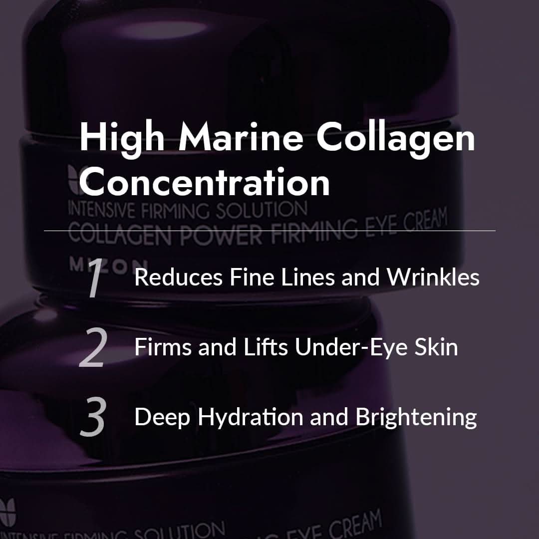 Collagen Power Firming Eye Cream 10ml for Anti-Aging & Wrinkles