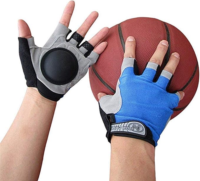 Basketball Dribble Skill Training Assistants,Basketball Dribbling Gloves Finger Training Anti Grip Dribble Gloves for Kids Youth and Adult