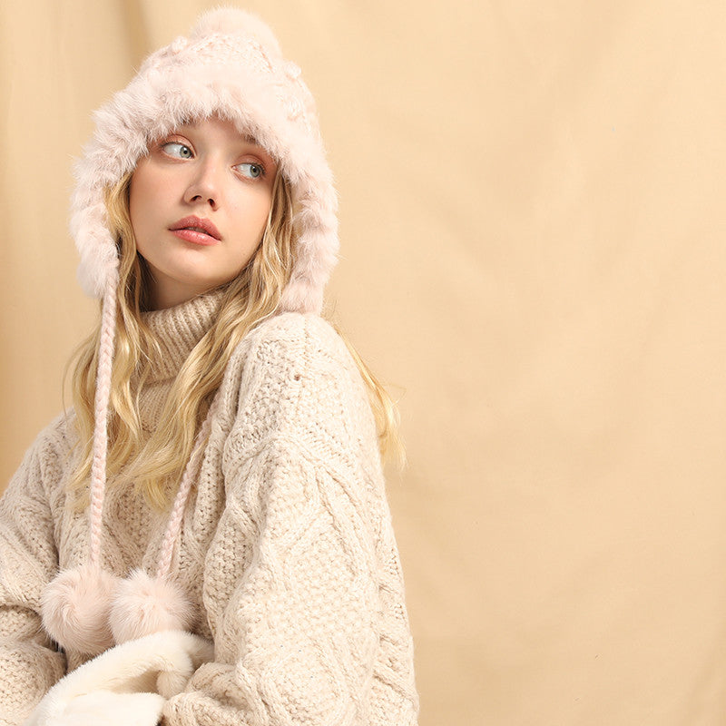 Women’s Fashion Winter Wool Hat – Warm Classic Cold-Weather Beanie