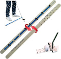 Putting Rail & Golf Stance Training Aid 2-in-1 | Golf Alignment & Putting Ruler 36 Inches with Carrying Case
