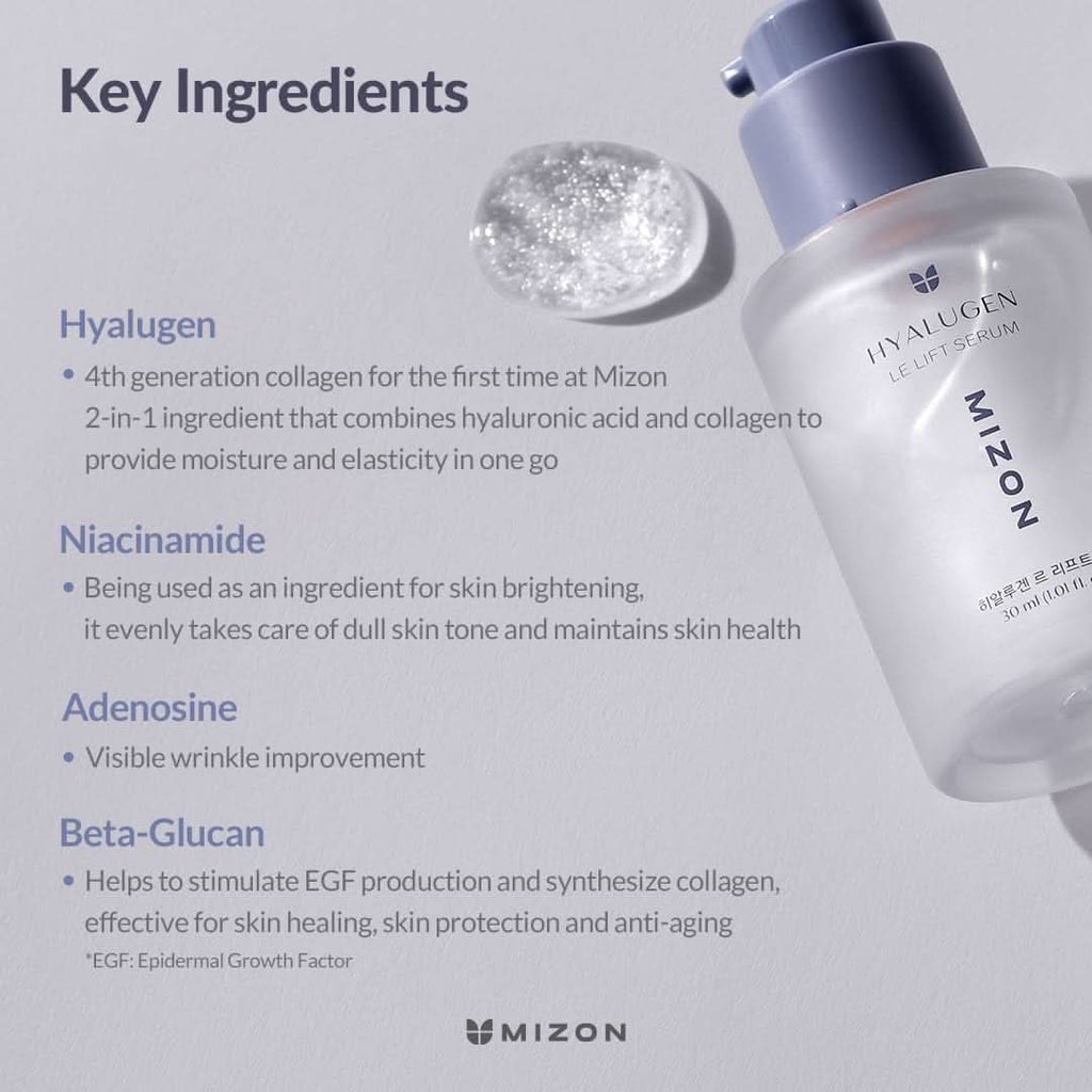 Hyalugen Le Lift Serum 30ml – Anti-Aging Hydrating Face Serum