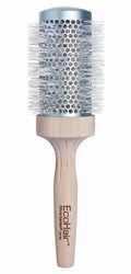 2-inch bamboo thermal styling brush with ceramic ionic barrel for fast drying