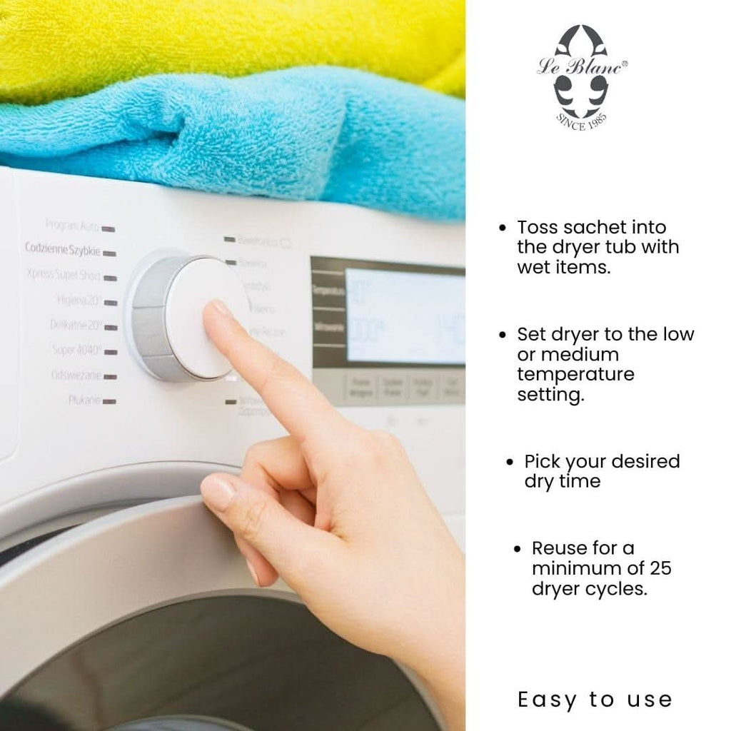 Lavender Dryer Sachets - Eco-Friendly Laundry Scent Booster
