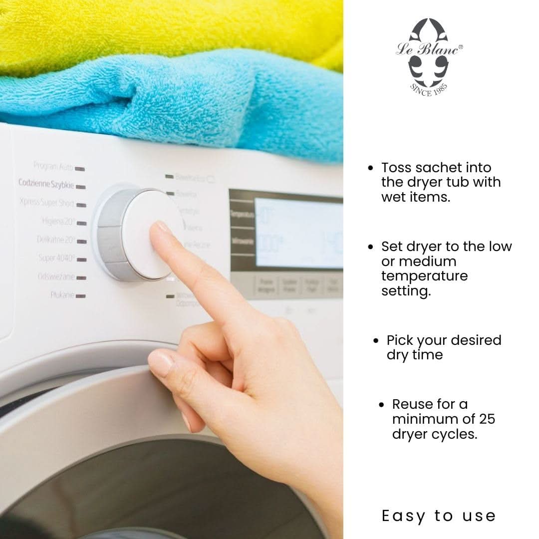 Lavender Dryer Sachets - Eco-Friendly Laundry Scent Booster