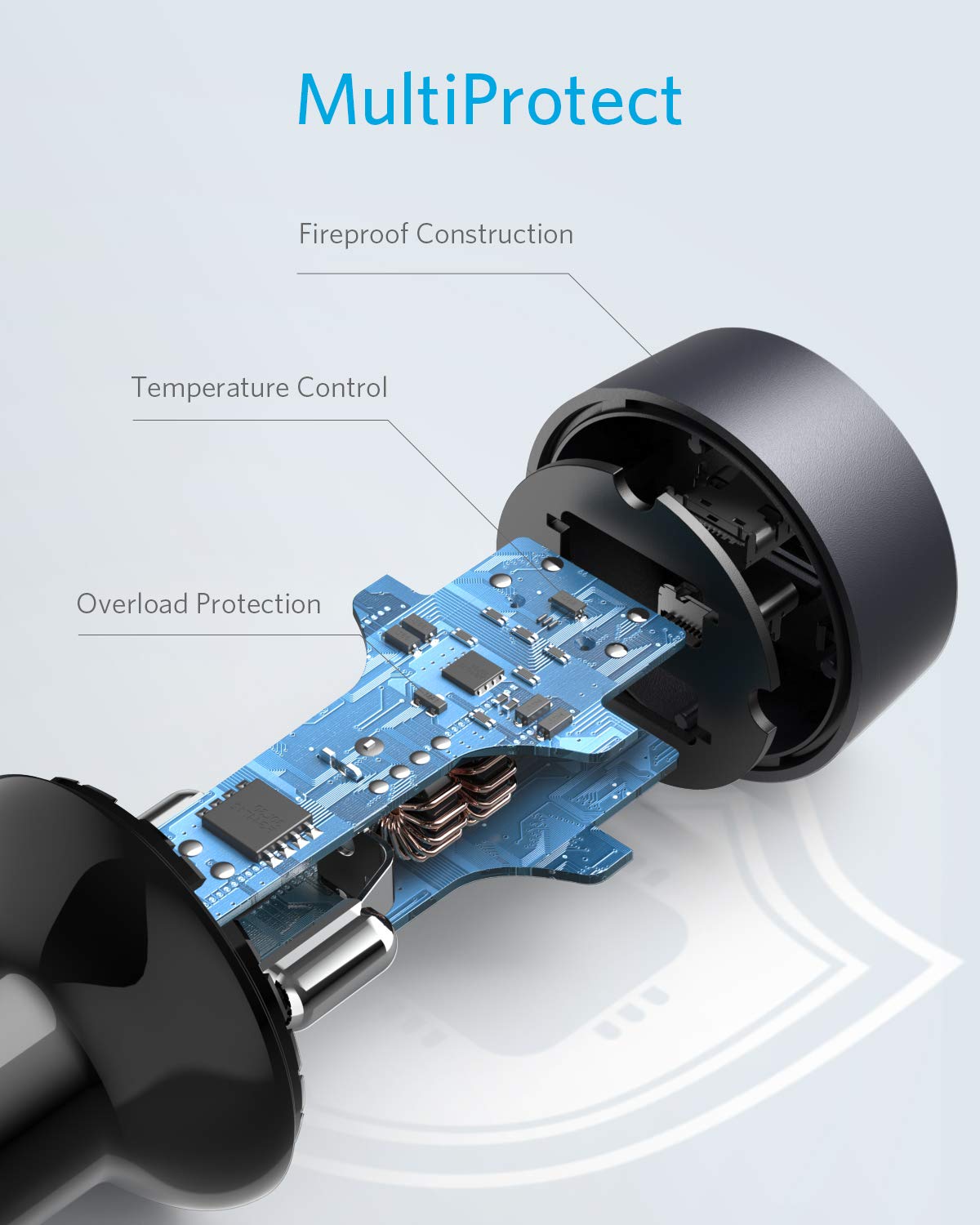 Anker PowerDrive III Duo USB-C Car Charger