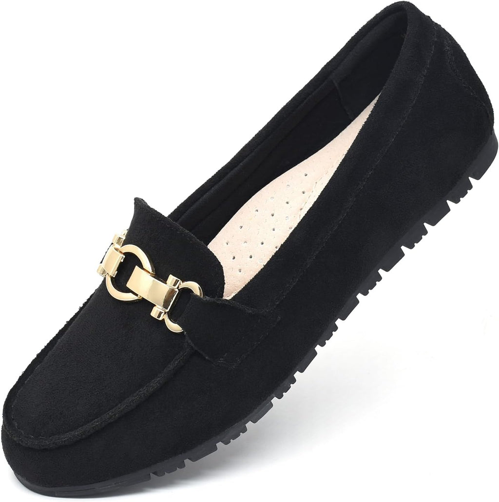Women Loafers - Comfortable Slip On Business Casual Penny Loafers