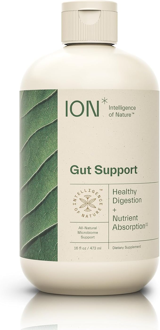 ION* Intelligence of Nature Gut Support | Promotes Digestive Wellness, Strengthens Immune Function, Alleviates Gluten Sensitivity, Enhances Mental Clarity (16 oz.)