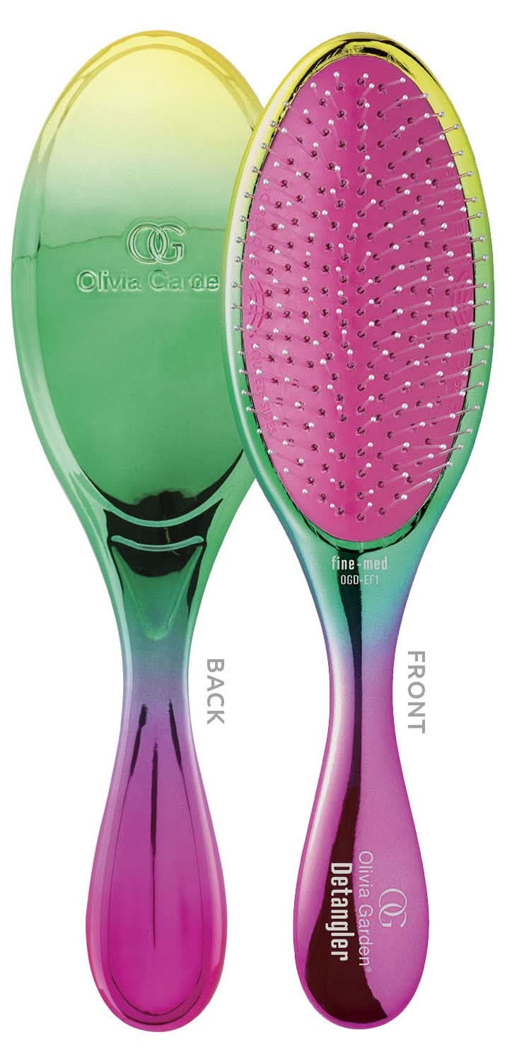 Fine to Medium Hair Detangler Brush with Scalp Massage Bristles