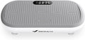 MERACH Vibration Plate Exercise Machine, Vibration Plate 440 Lbs Capacity, Bluetooth and Silicone Pedal, Stimulate Deep Fat, Vibration Plate for Lymphatic Drainage, Vibrating for Weight Loss