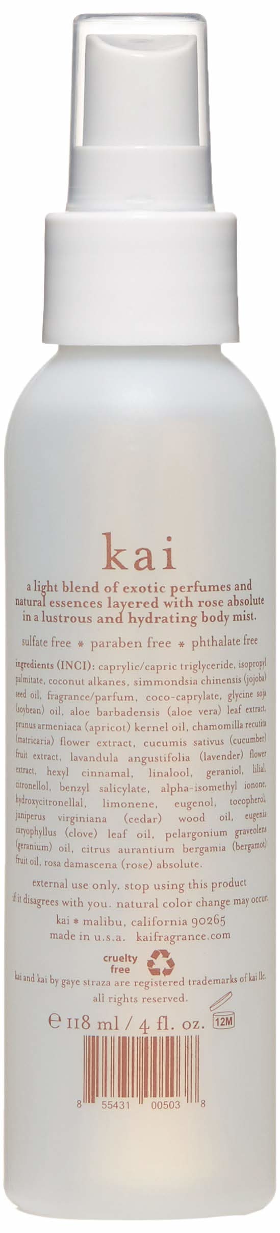Rose Body Glow Dry Oil Mist with Jojoba and Aloe Hydration