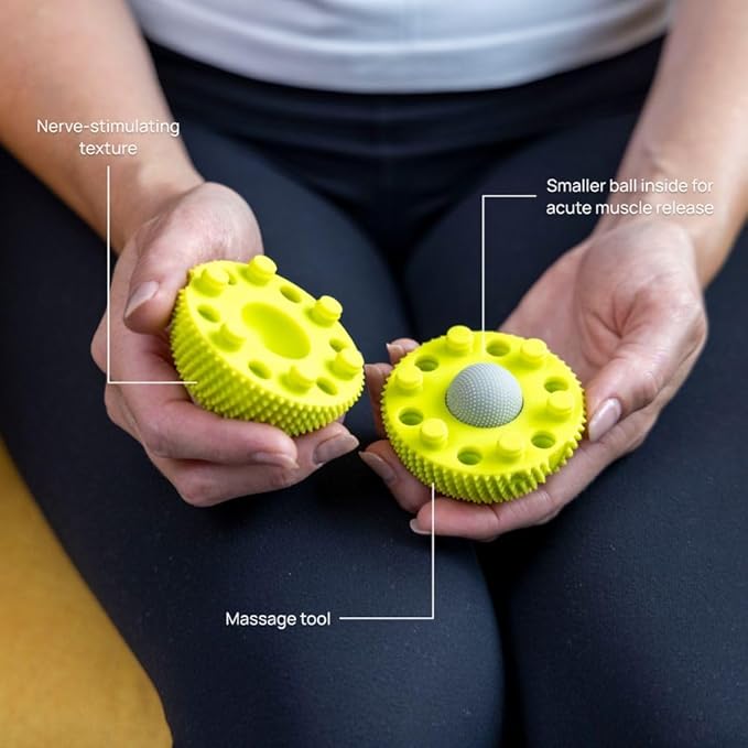 Neuro Ball Textured Foot Massage Tool for Plantar Fasciitis Relief